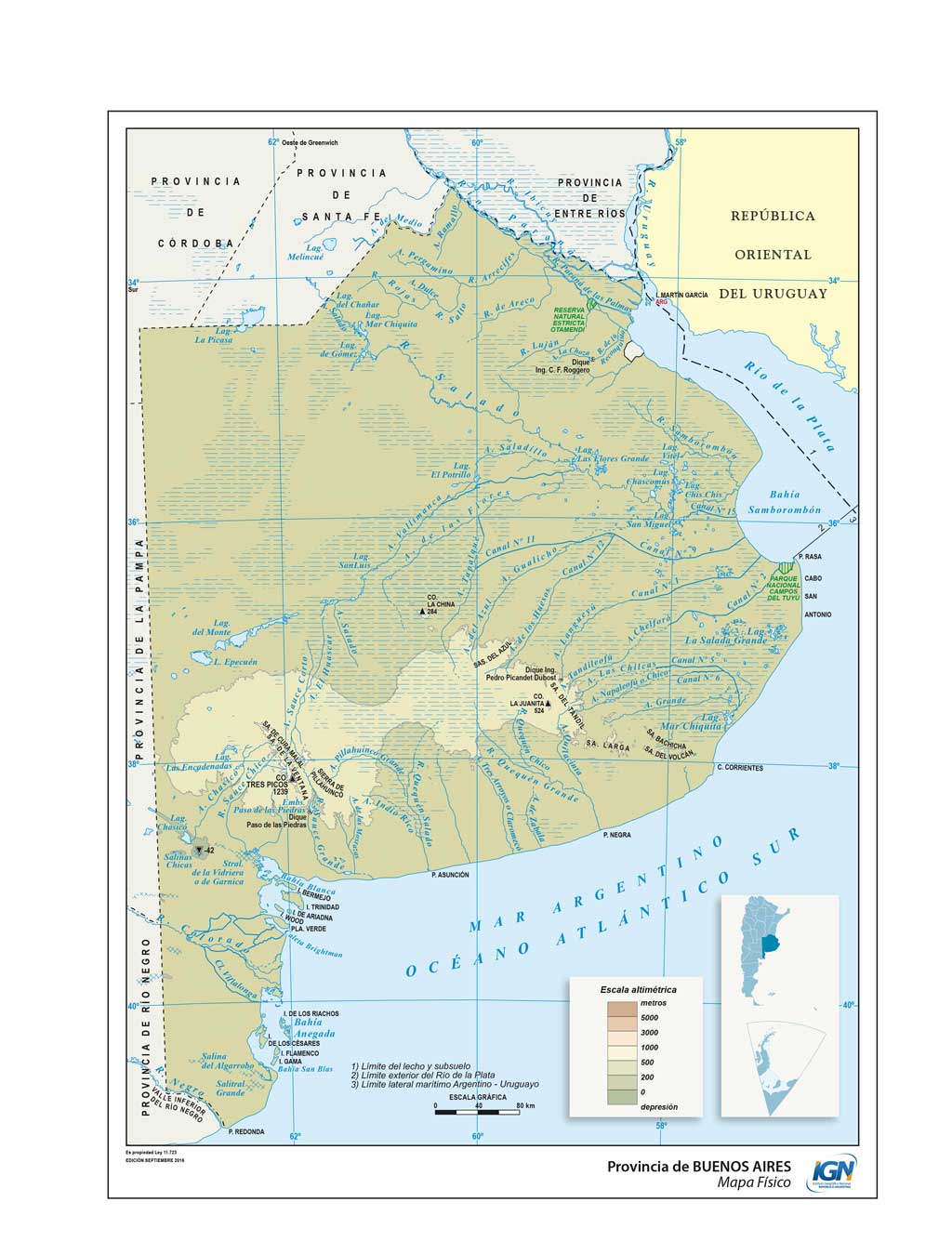 Mapas de la Provincia de Buenos Aires