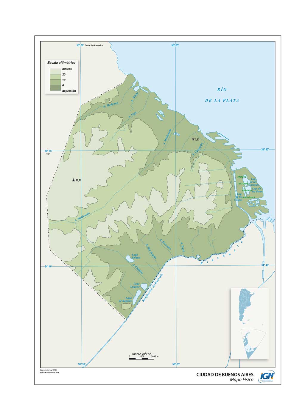 Mapas de la Ciudad Autónoma de Buenos Aires