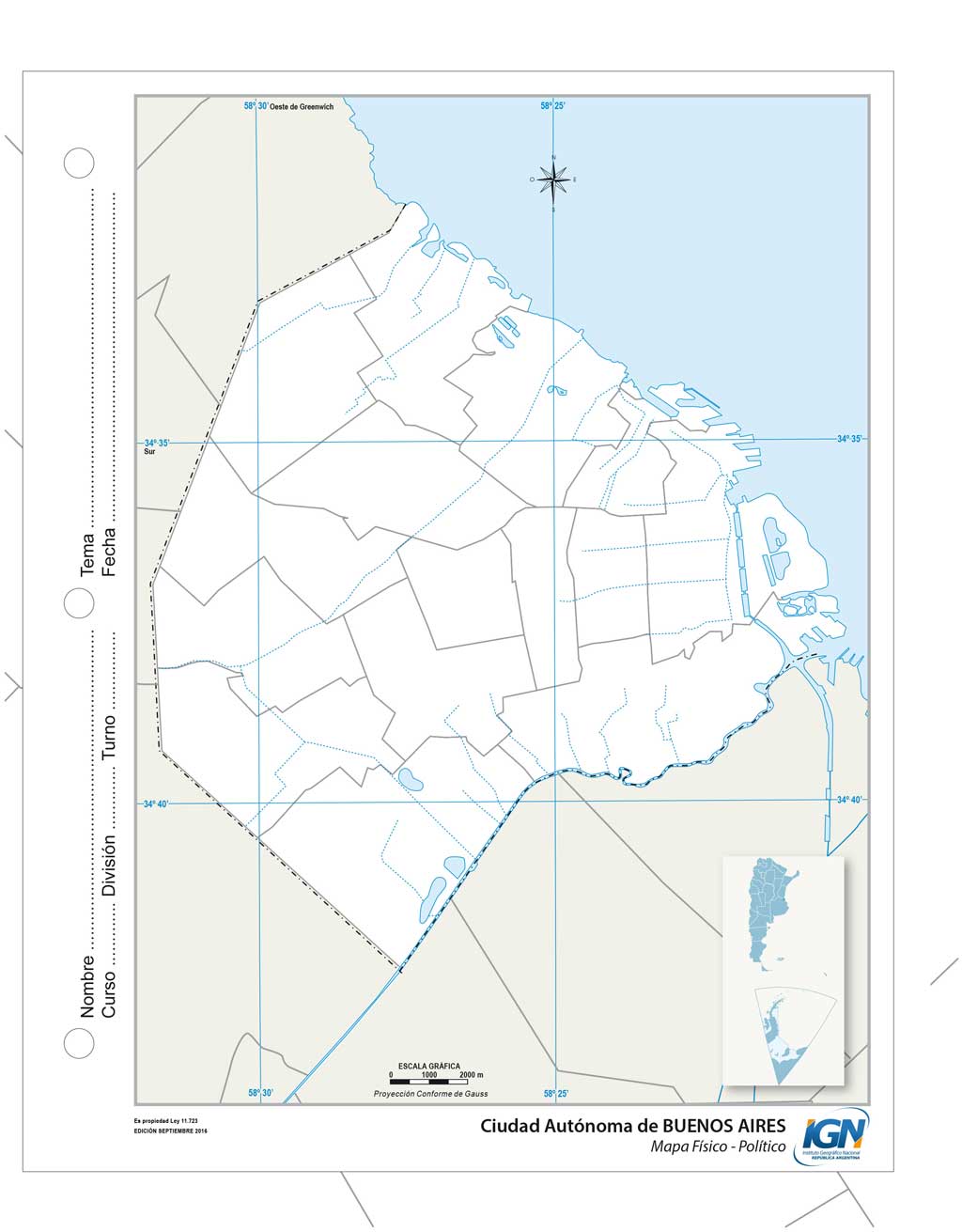 Mapas de la Ciudad Autónoma de Buenos Aires