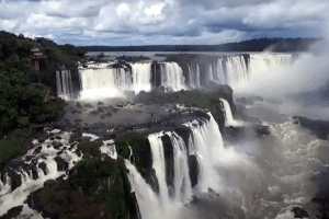 Cataratas del Iguazu desde un Drone