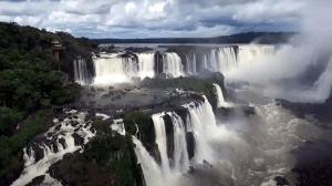 Cataratas del Iguazu desde un Drone