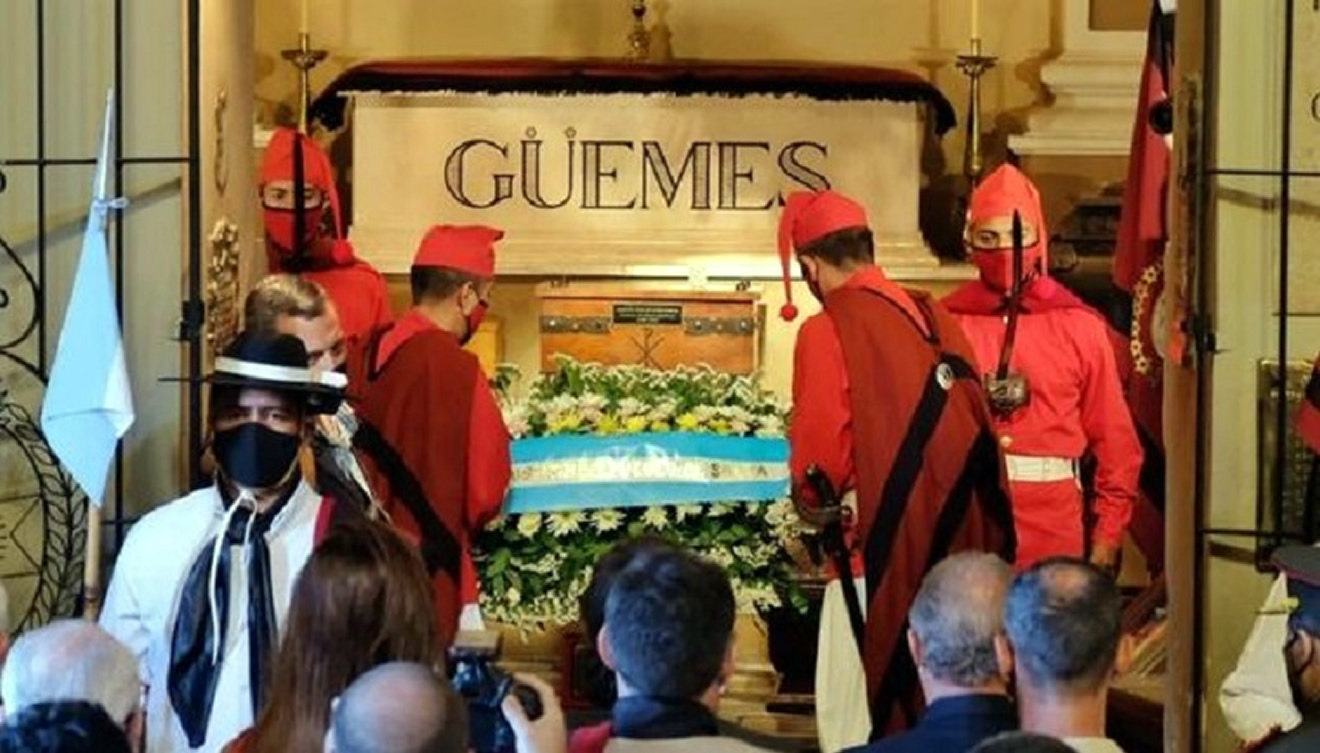 Tumba de Martín Miguel de Güemes